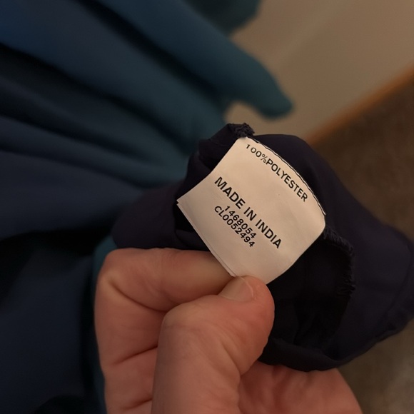 EShakti Dress custom Women’s Size 10 knee length ombre dress, pockets NWOT - Picture 5 of 9